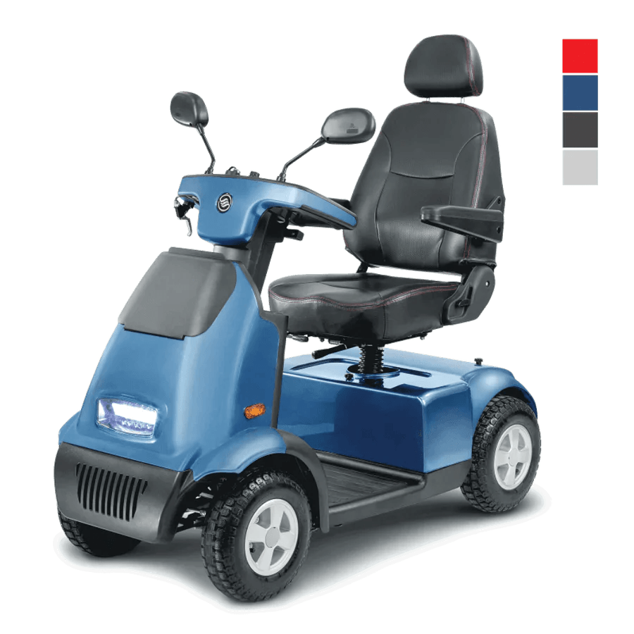 AFIKIM Afiscooter C4 Breeze 4-Wheel Scooter with Extended Range - Mobility Angel