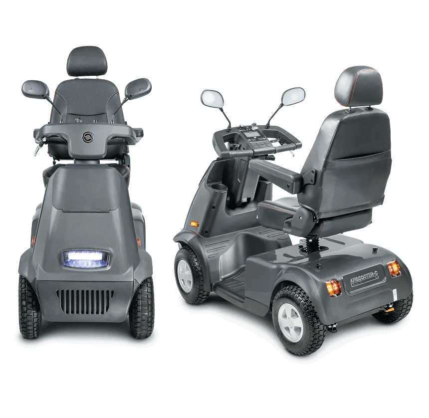 AFIKIM Afiscooter C4 Breeze 4-Wheel Scooter with Extended Range - Mobility Angel