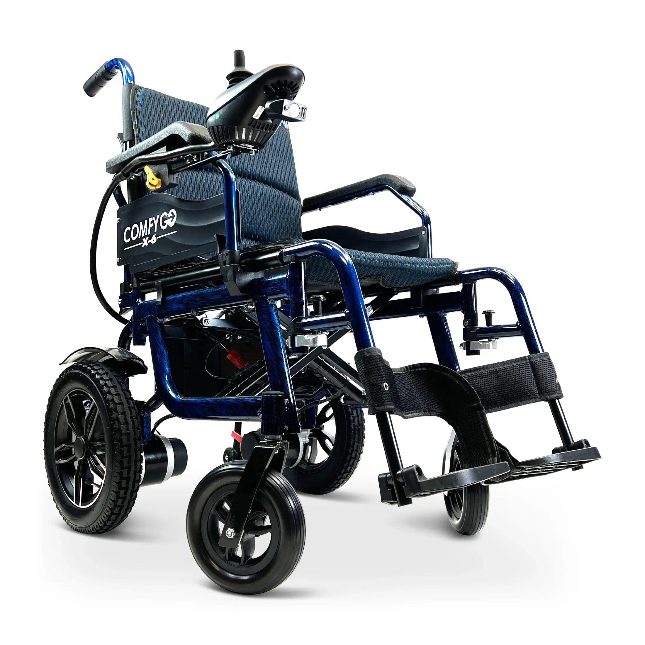 ComfyGO X-6 Lightweight Electric Wheelchair - Mobility Angel