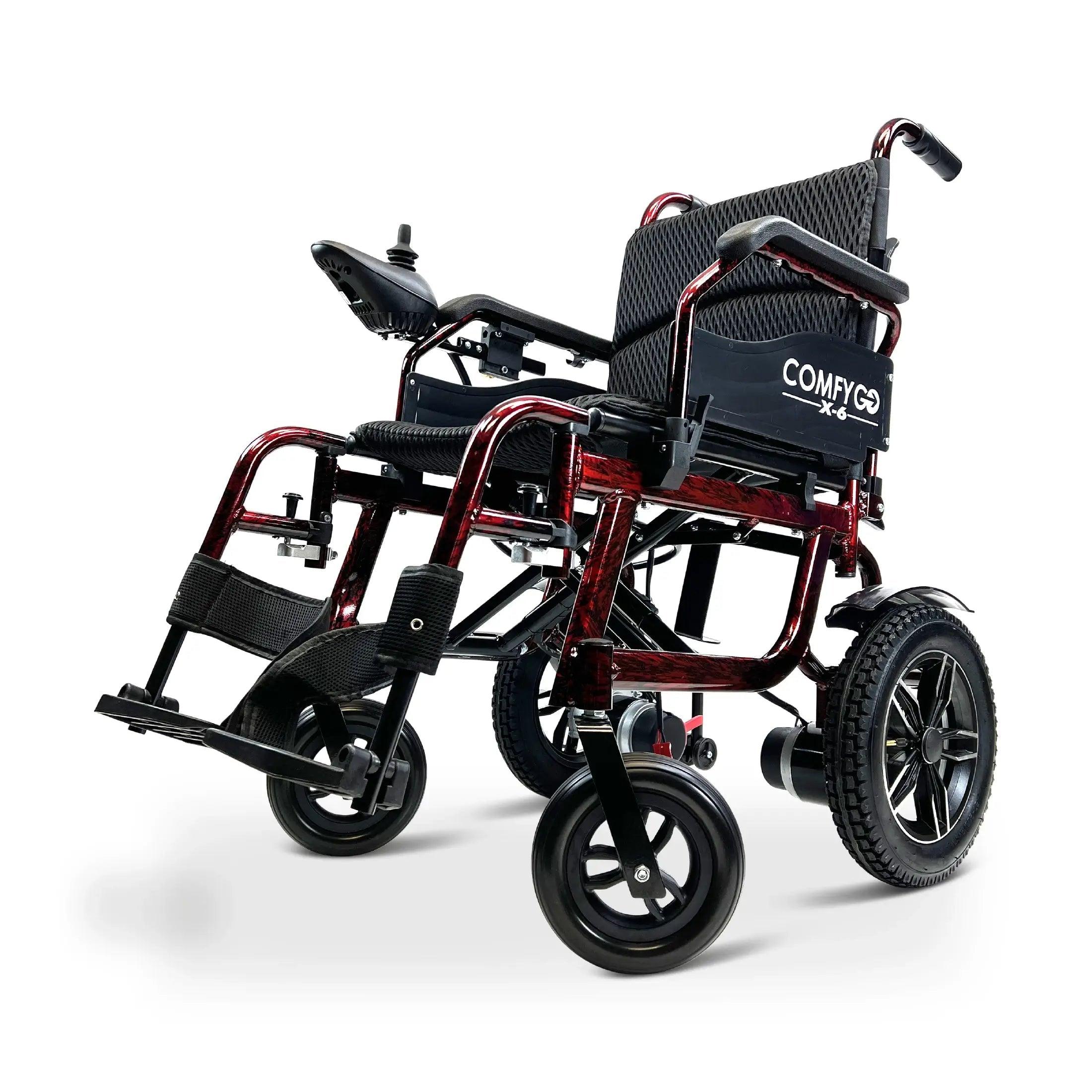 ComfyGO X-6 Lightweight Electric Wheelchair - Mobility Angel