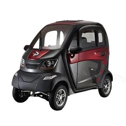 Green Transporter Q Runner Electric 3 Passenger Transport Scooter - Mobility Angel