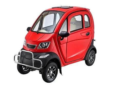 Green Transporter Q Runner Electric 3 Passenger Transport Scooter - Mobility Angel