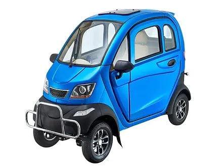 Green Transporter Q Runner Electric 3 Passenger Transport Scooter - Mobility Angel