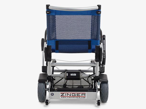 Journey Zinger Folding Power Chair Two-Handed Control - Mobility Angel