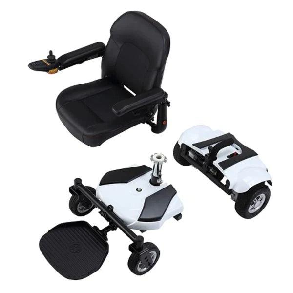 Merits Health EZ-GO / EZ-GO Deluxe Compact Electric Wheelchair - Mobility Angel