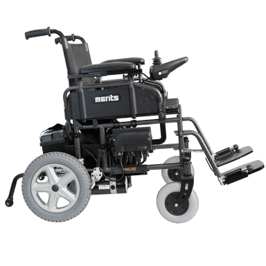 Merits Health Travel-Ease Folding Power Wheelchair - Mobility Angel