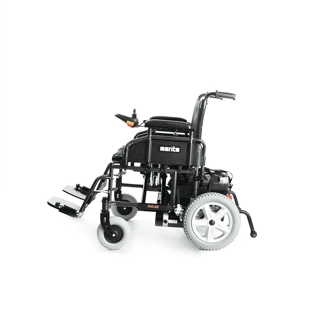 Merits Health Travel-Ease Folding Power Wheelchair - Mobility Angel