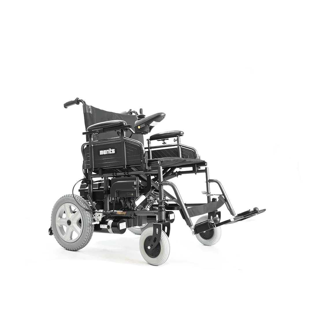 Merits Health Travel-Ease Folding Power Wheelchair - Mobility Angel