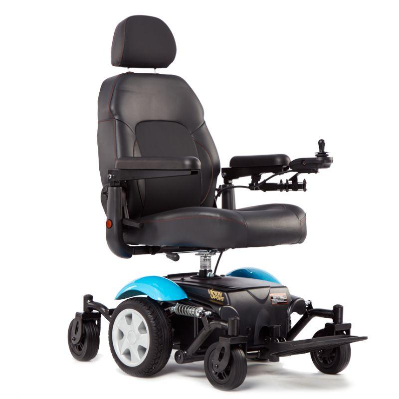 Merits Health Vision Sport Power Wheelchair - Mobility Angel