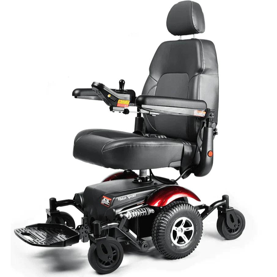 Merits Health Vision Sport Power Wheelchair - Mobility Angel
