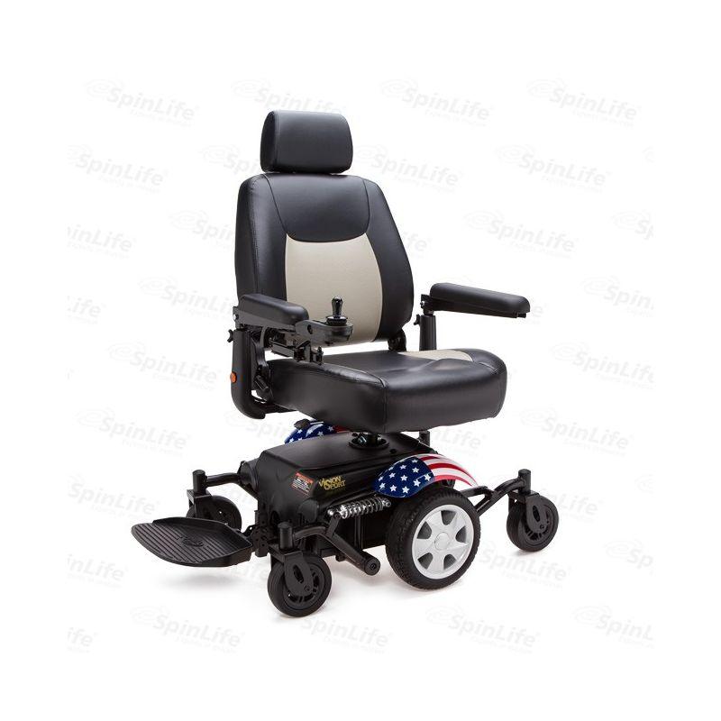 Merits Health Vision Sport Power Wheelchair - Mobility Angel