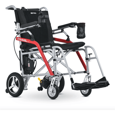 Metro iTravel Lite 33 lbs Electric Wheelchair - Mobility Angel