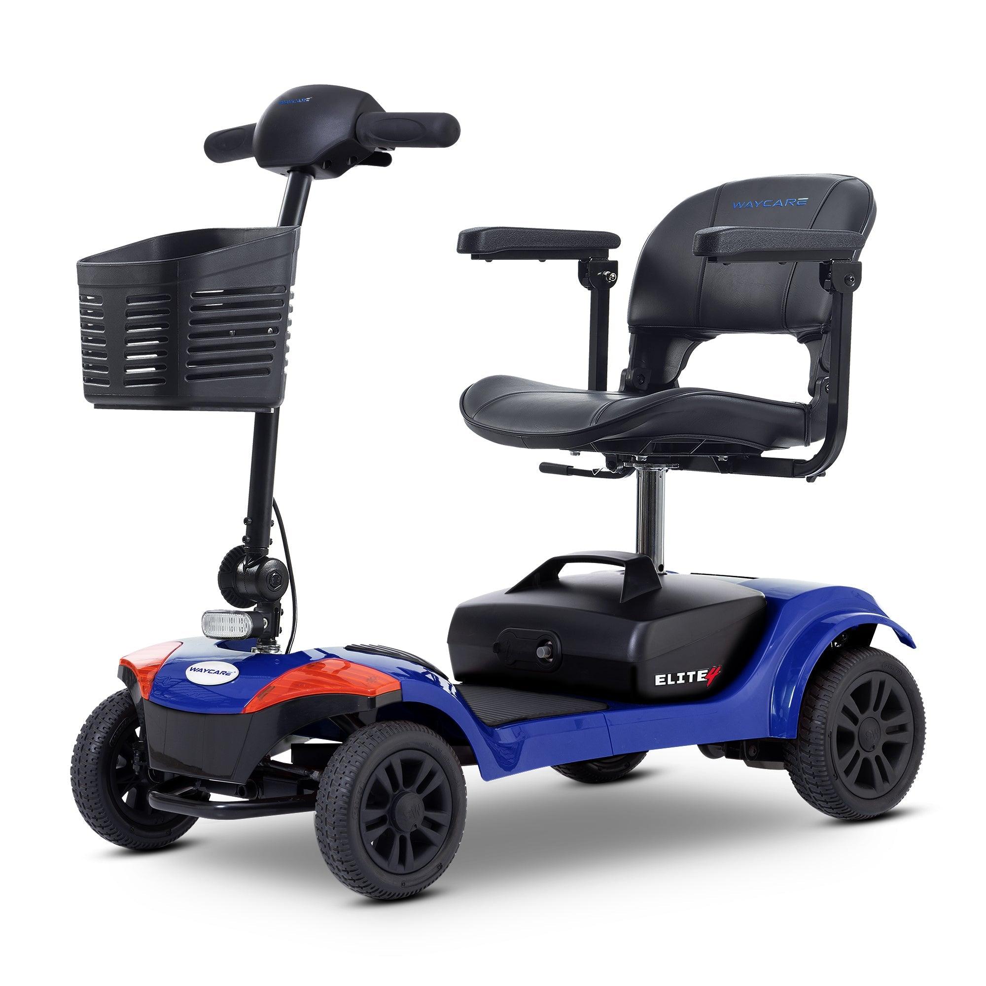 Metro Mobility ELITE 4 4-Wheel Mobility Scooter - Mobility Angel