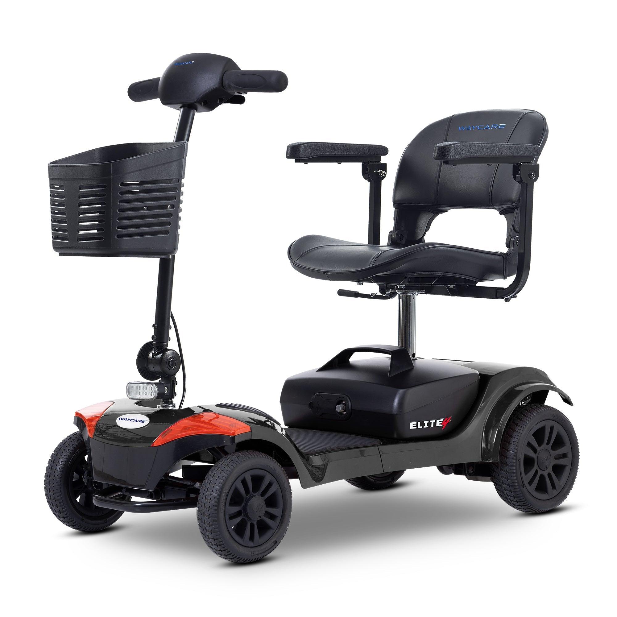 Metro Mobility ELITE 4 4-Wheel Mobility Scooter - Mobility Angel