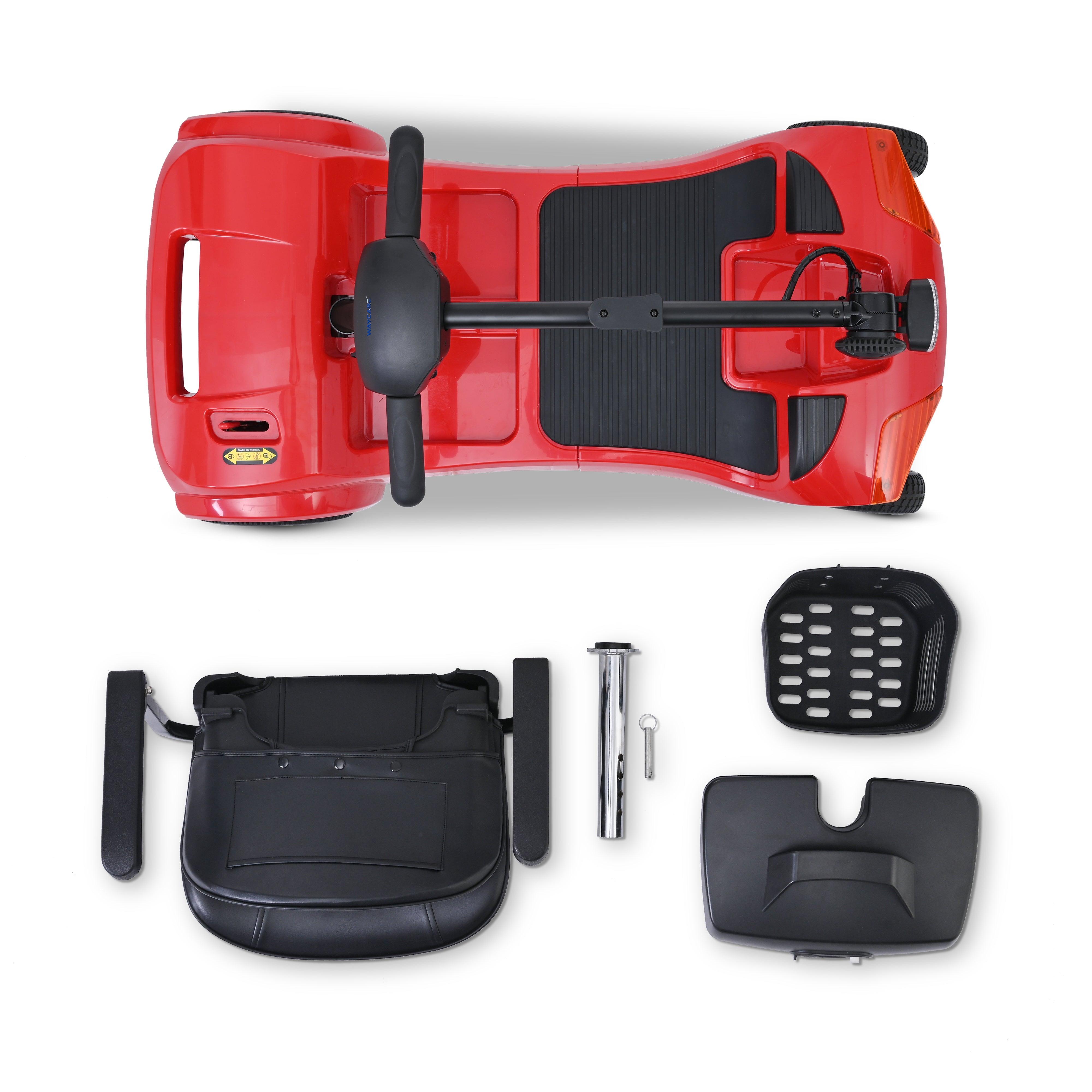 Metro Mobility ELITE 4 4-Wheel Mobility Scooter - Mobility Angel