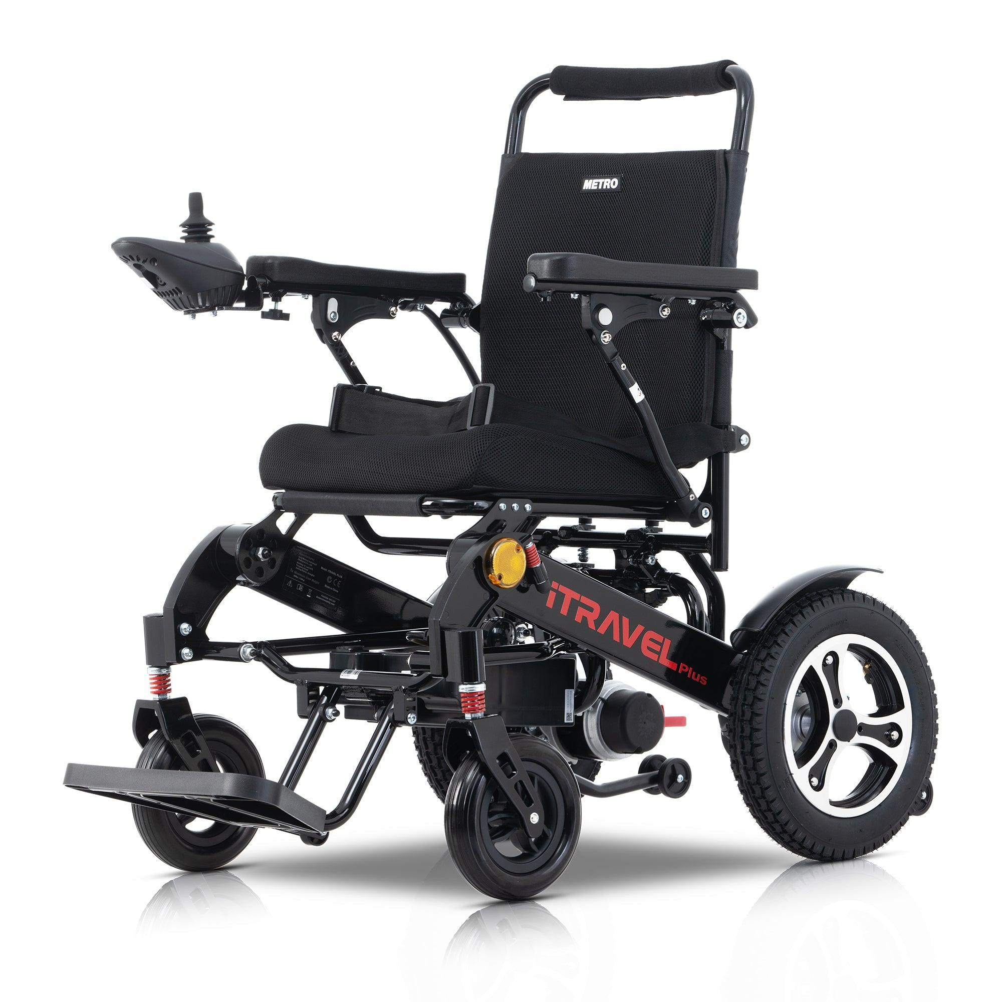 Metro Mobility ITravel Plus 64 lbs Electric Wheelchair - Mobility Angel