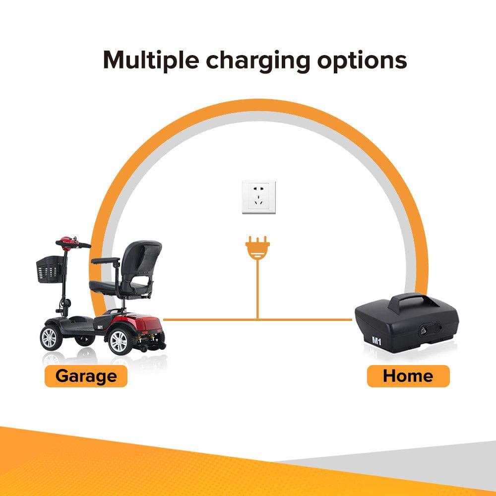 Metro Mobility M1 Portal 4-Wheel Mobility Scooter - Mobility Angel