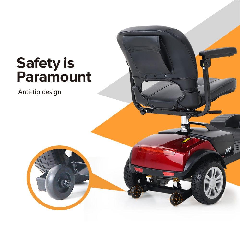 Metro Mobility M1 Portal 4-Wheel Mobility Scooter - Mobility Angel
