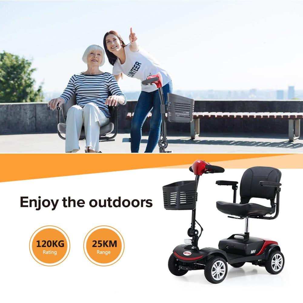 Metro Mobility M1 Portal 4-Wheel Mobility Scooter - Mobility Angel