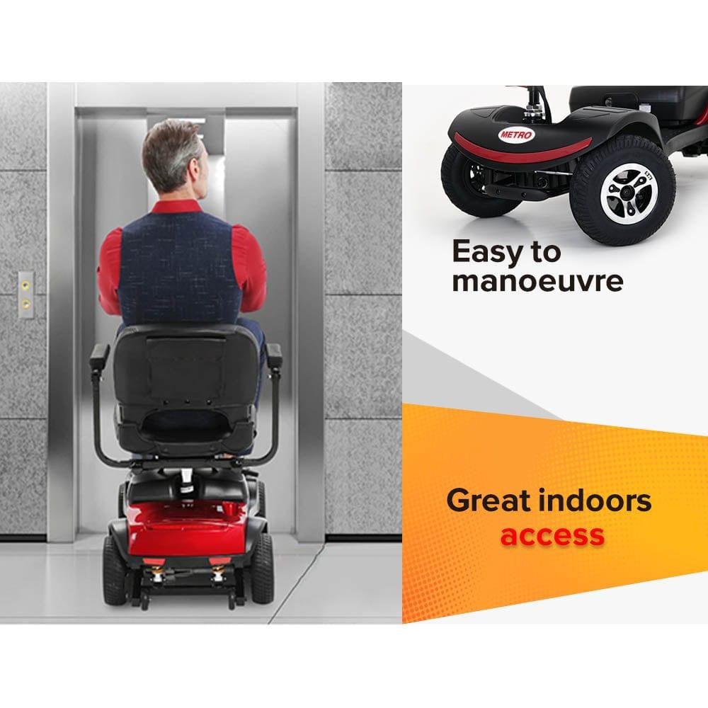 Metro Mobility M1 Portal 4-Wheel Mobility Scooter - Mobility Angel