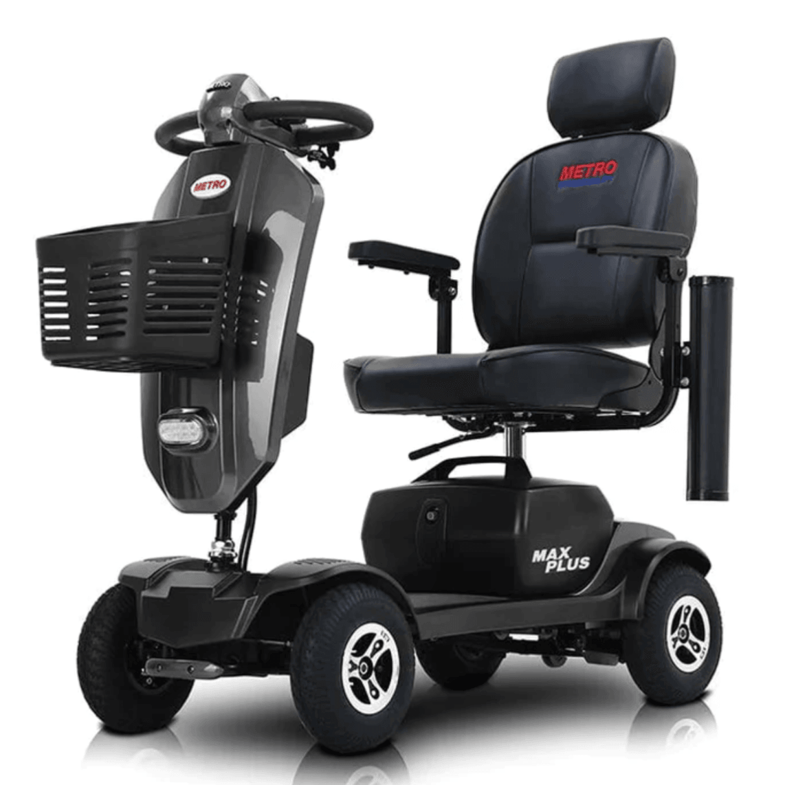 Metro Mobility MAX PLUS Full-Size Mobility Scooter - Mobility Angel