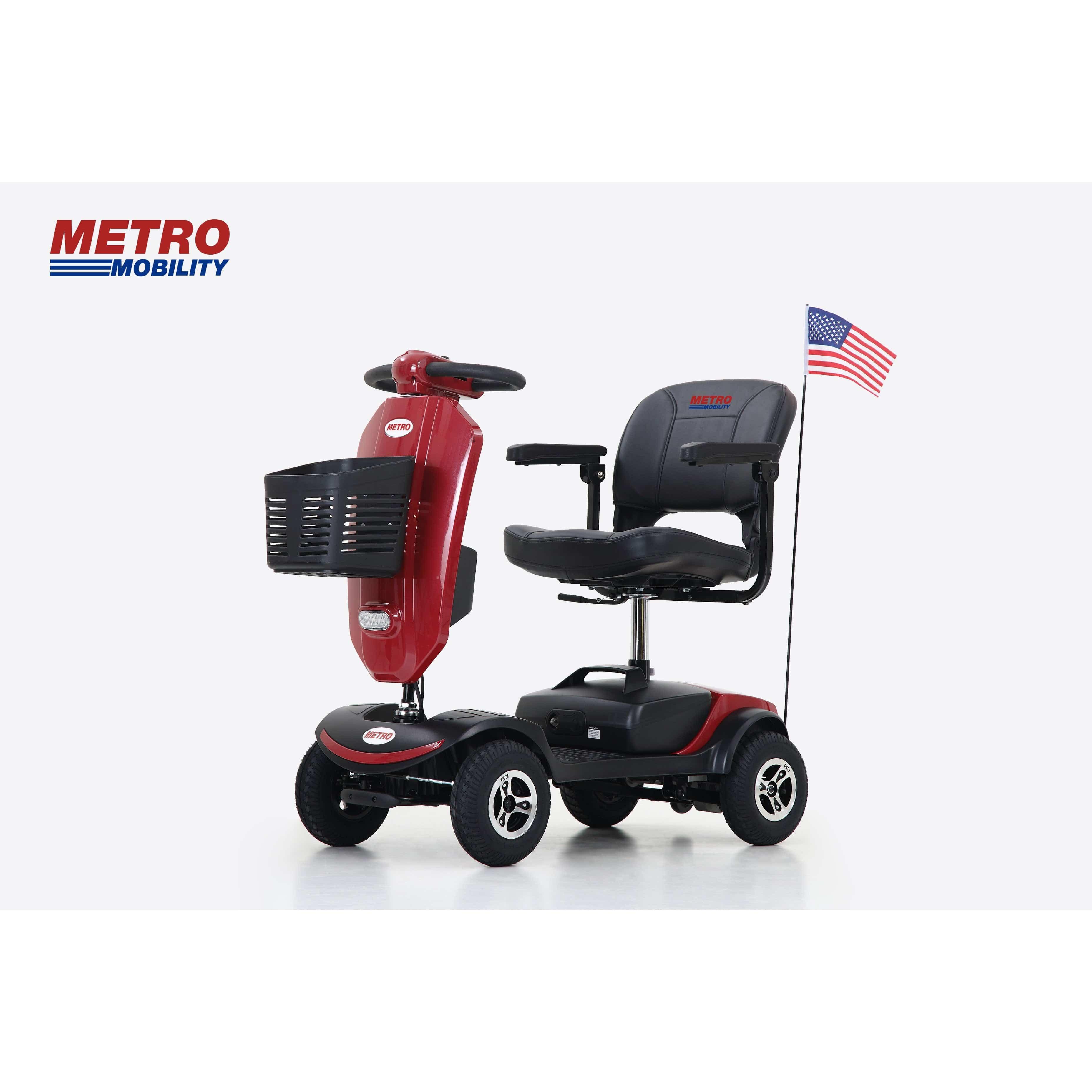 Metro Mobility Patriot 4 Wheel Mobility Scooter - Mobility Angel