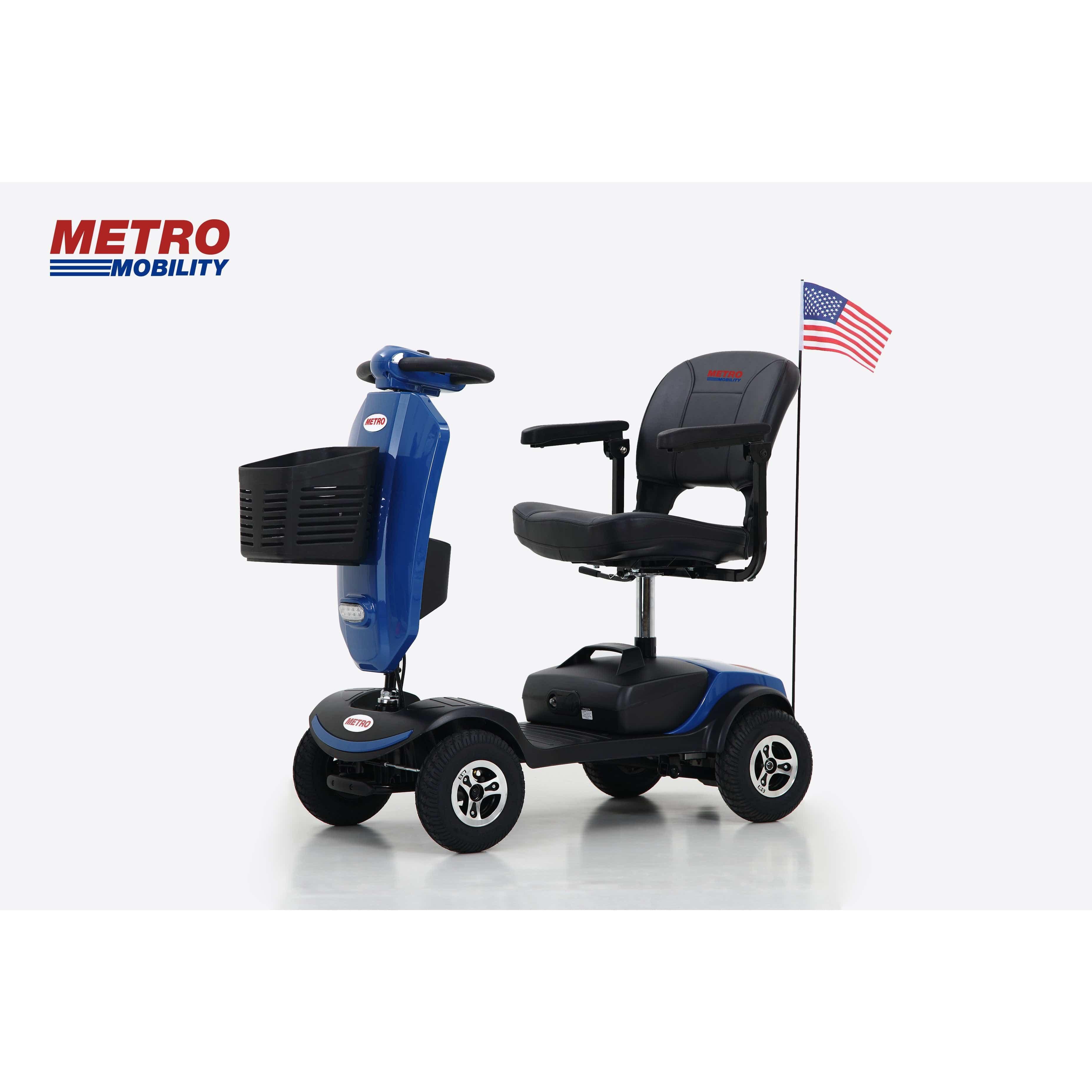 Metro Mobility Patriot 4 Wheel Mobility Scooter - Mobility Angel
