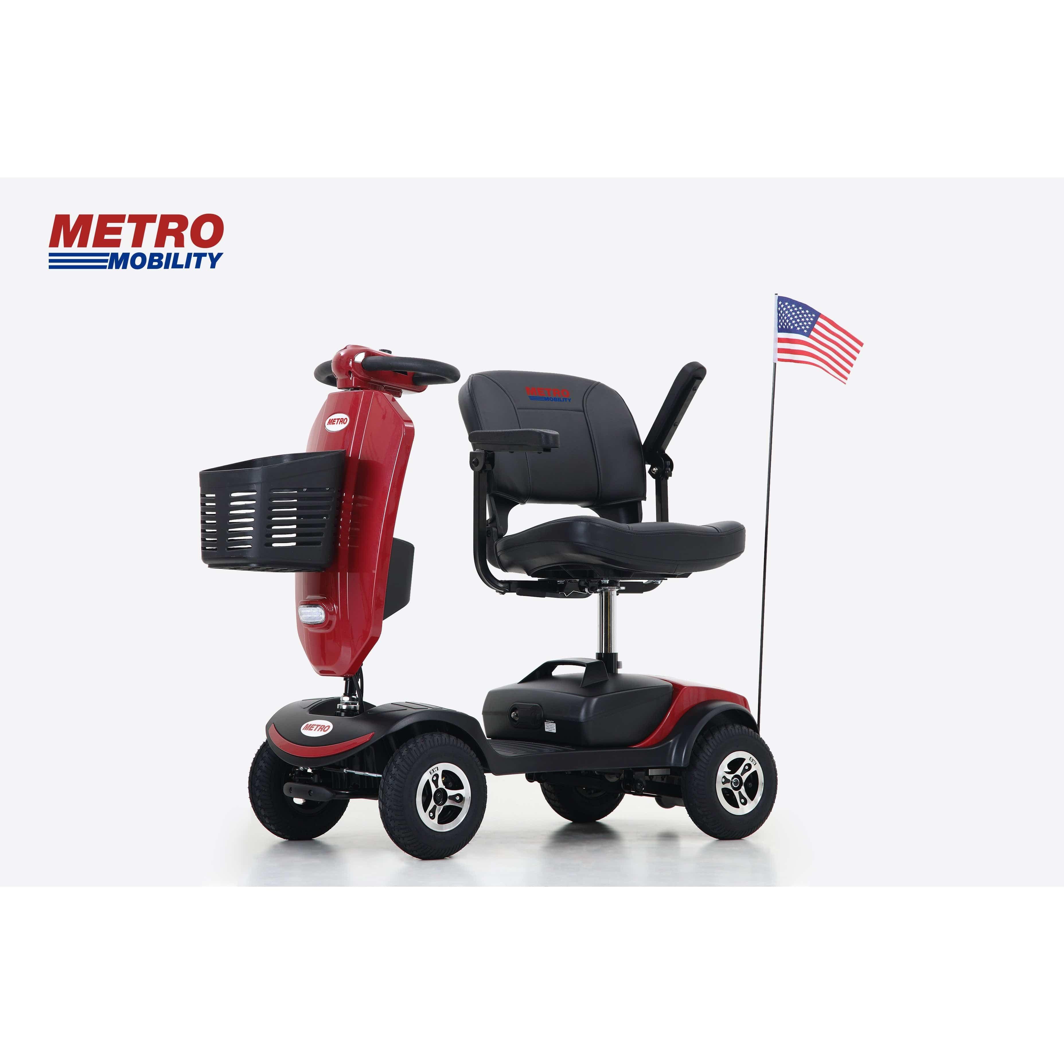 Metro Mobility Patriot 4 Wheel Mobility Scooter - Mobility Angel