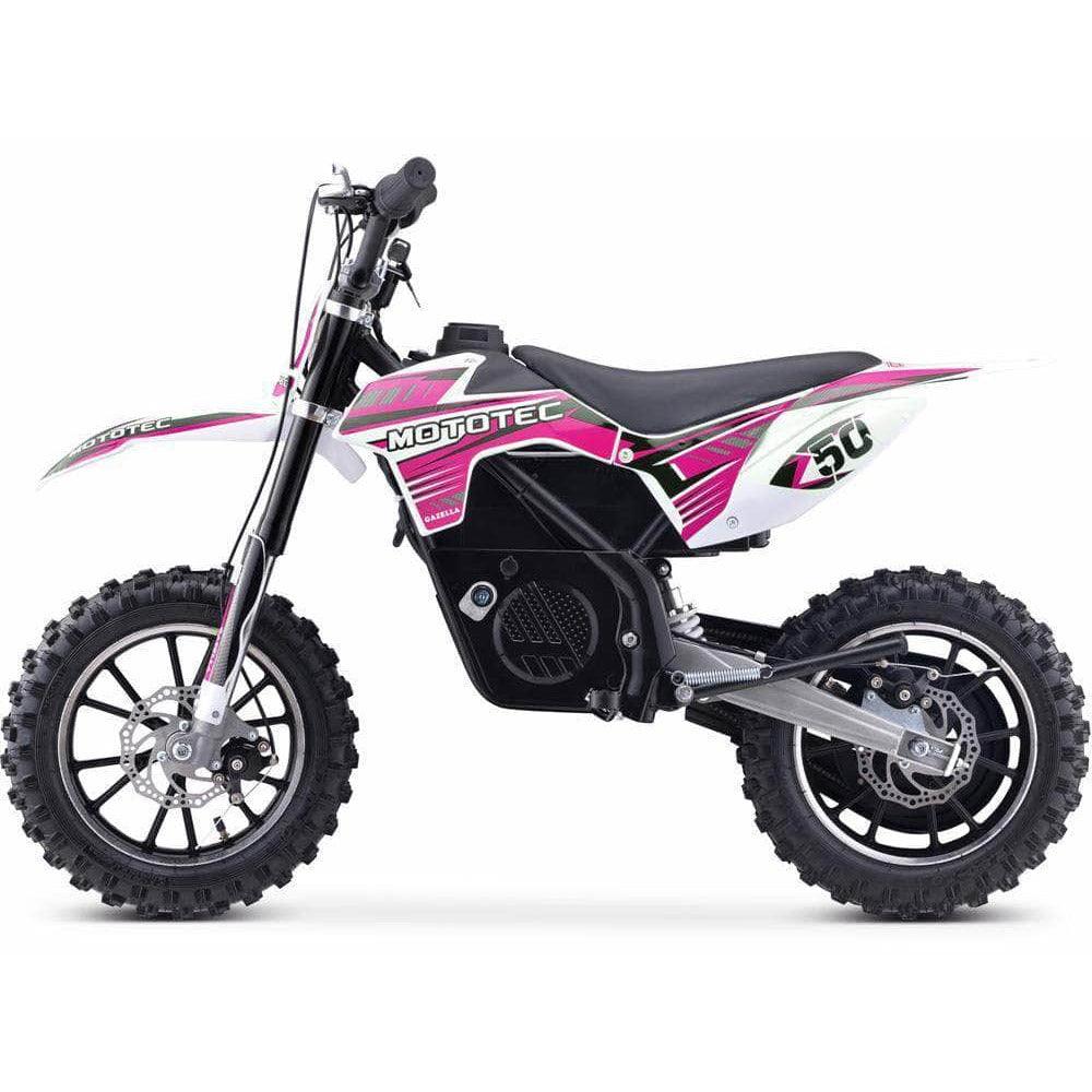 MotoTec 24v 500w Gazella Electric Dirt Bike - Mobility Angel