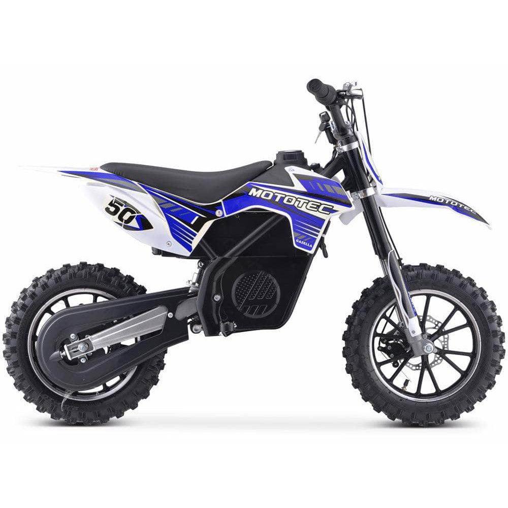 MotoTec 24v 500w Gazella Electric Dirt Bike - Mobility Angel