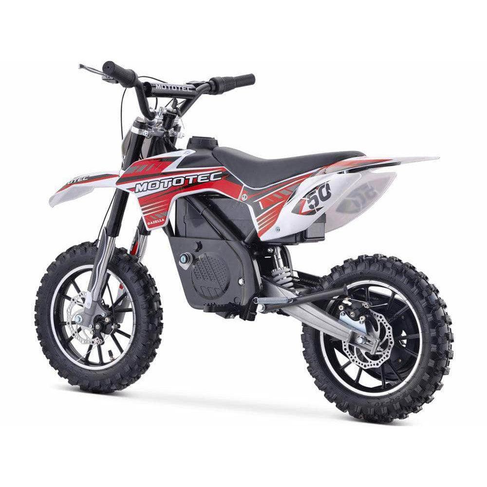 MotoTec 24v 500w Gazella Electric Dirt Bike - Mobility Angel