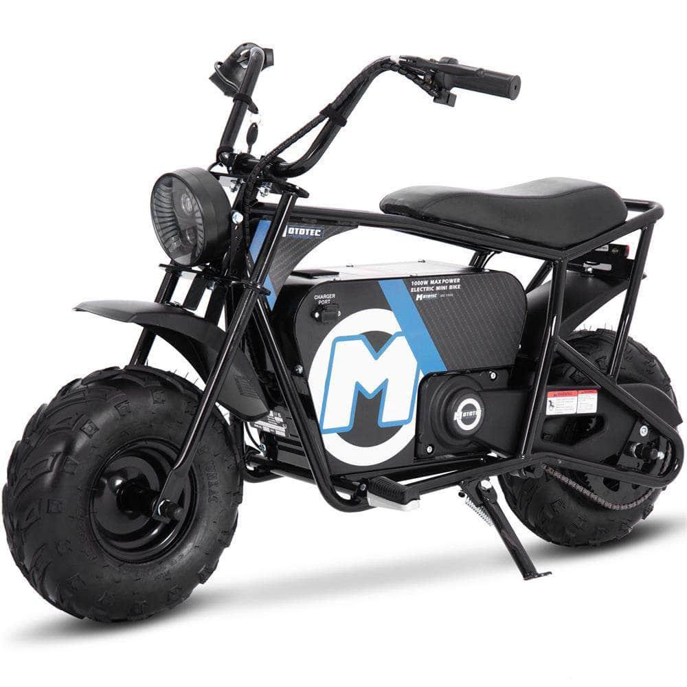 MotoTec 48v 1000w Electric Powered Mini Bike - Mobility Angel