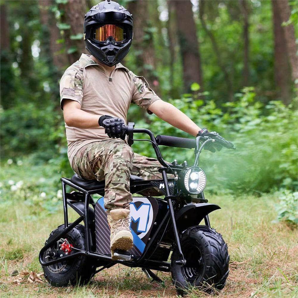 MotoTec 48v 1000w Electric Powered Mini Bike - Mobility Angel