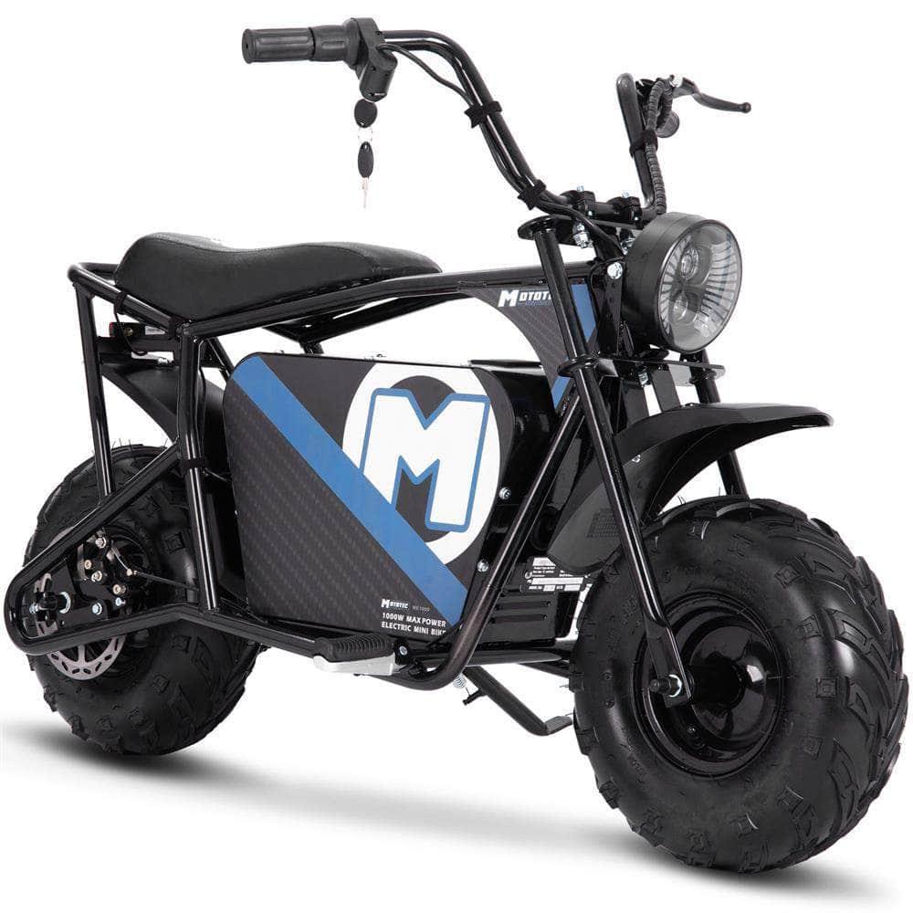 MotoTec 48v 1000w Electric Powered Mini Bike - Mobility Angel