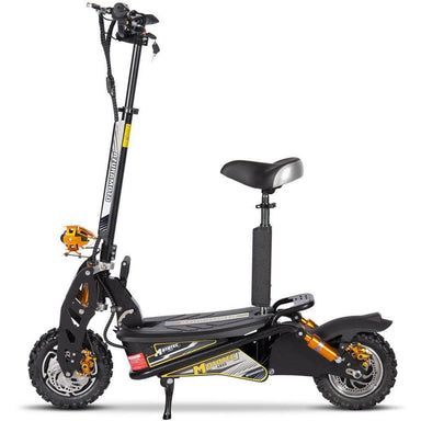 MotoTec Ares 48v 1600w Electric Scooter Black - Mobility Angel