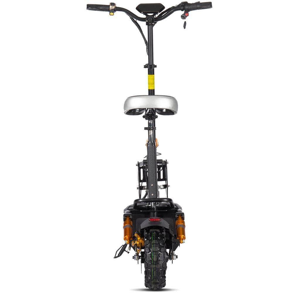 MotoTec Ares 48v 1600w Electric Scooter Black - Mobility Angel