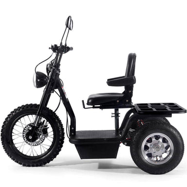 MotoTec Electric Trike 60v 1800w Black - Mobility Angel