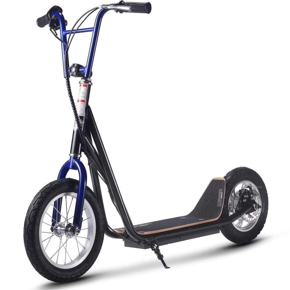 MotoTec Groove 350W 36V 10AH Big Wheel Lithium Electric Scooter - Black - Mobility Angel