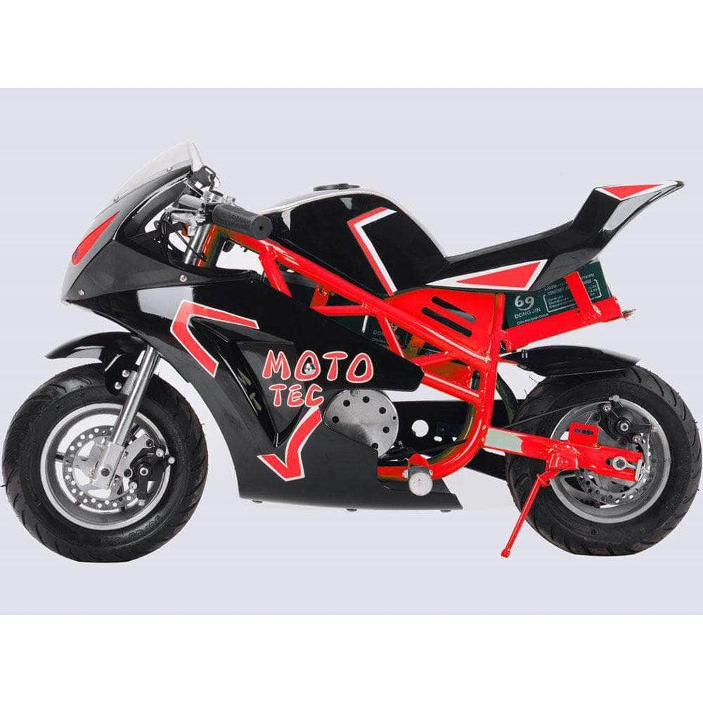MotoTec GT 36v 500w Electric Pocket Bike - Mobility Angel