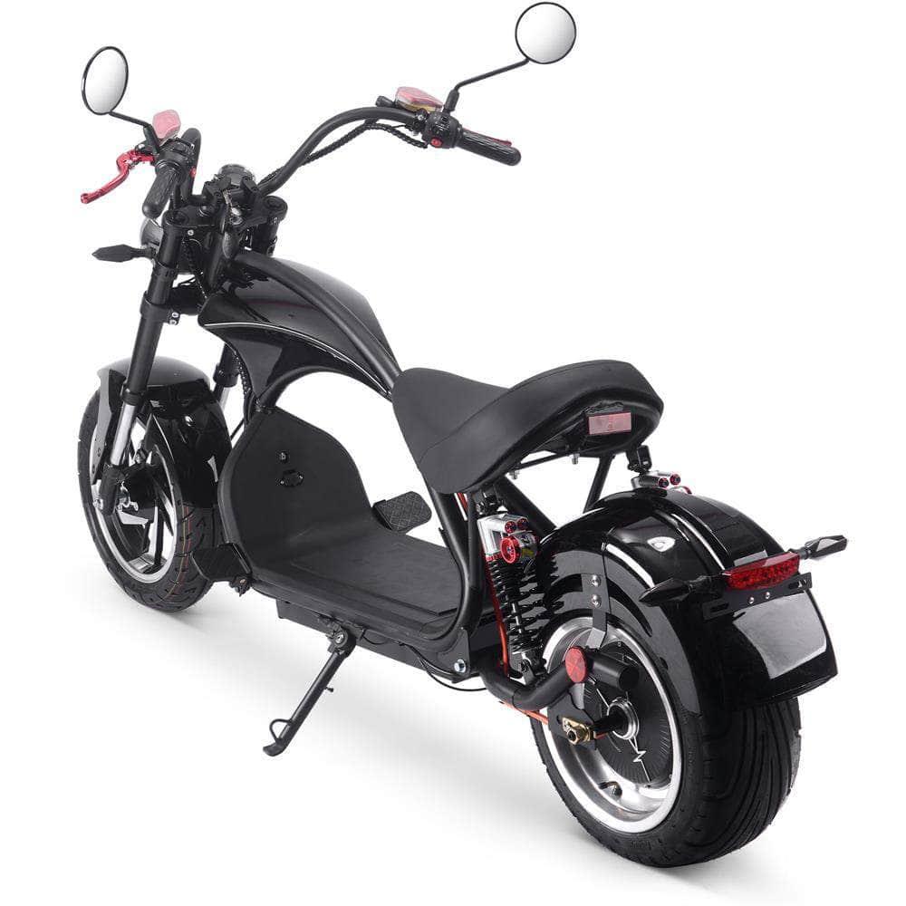 MotoTec Lowboy 60v 20ah 2500w Lithium Scooter Black - Mobility Angel