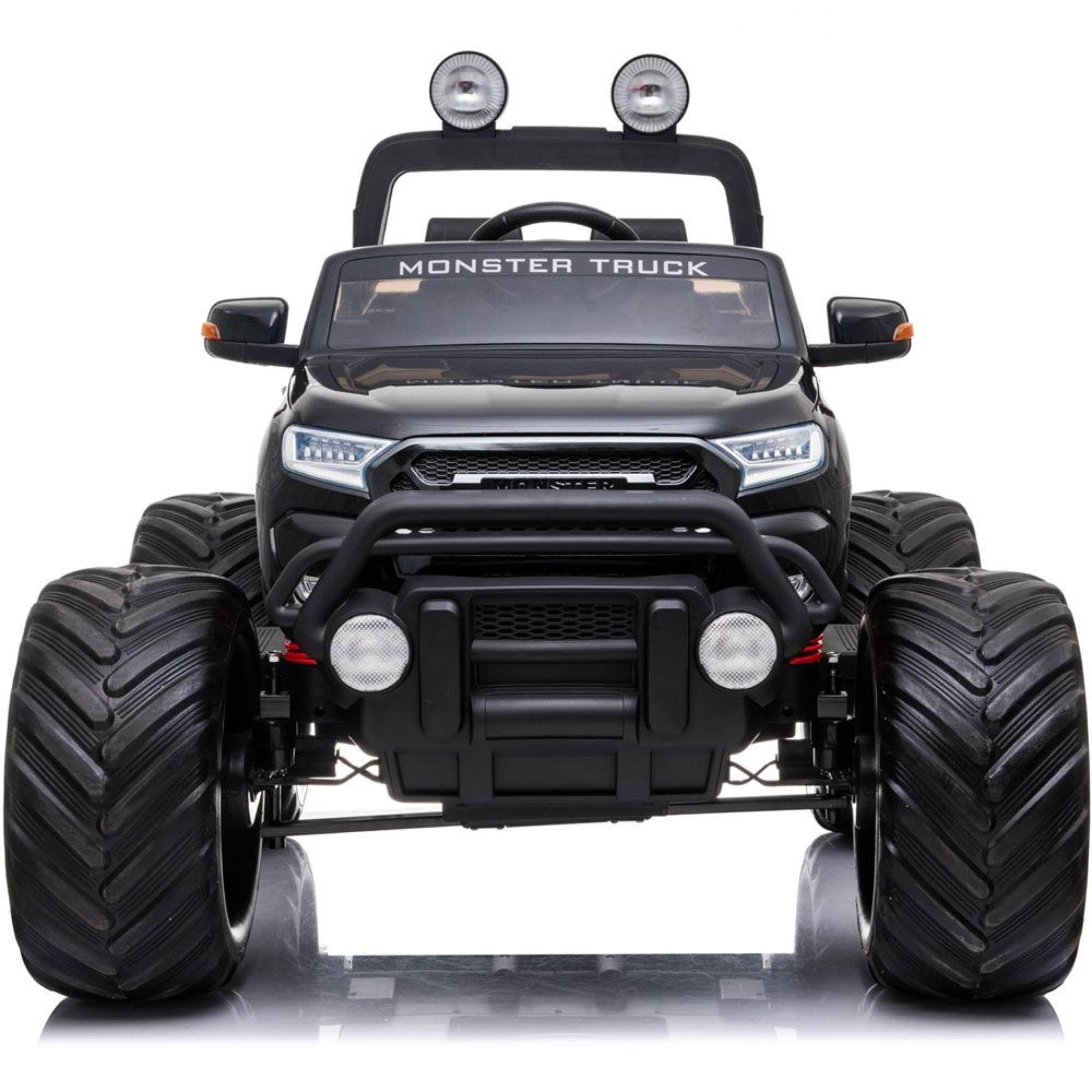 MotoTec Monster Truck 4x4 12v Black (2.4ghz) - Mobility Angel