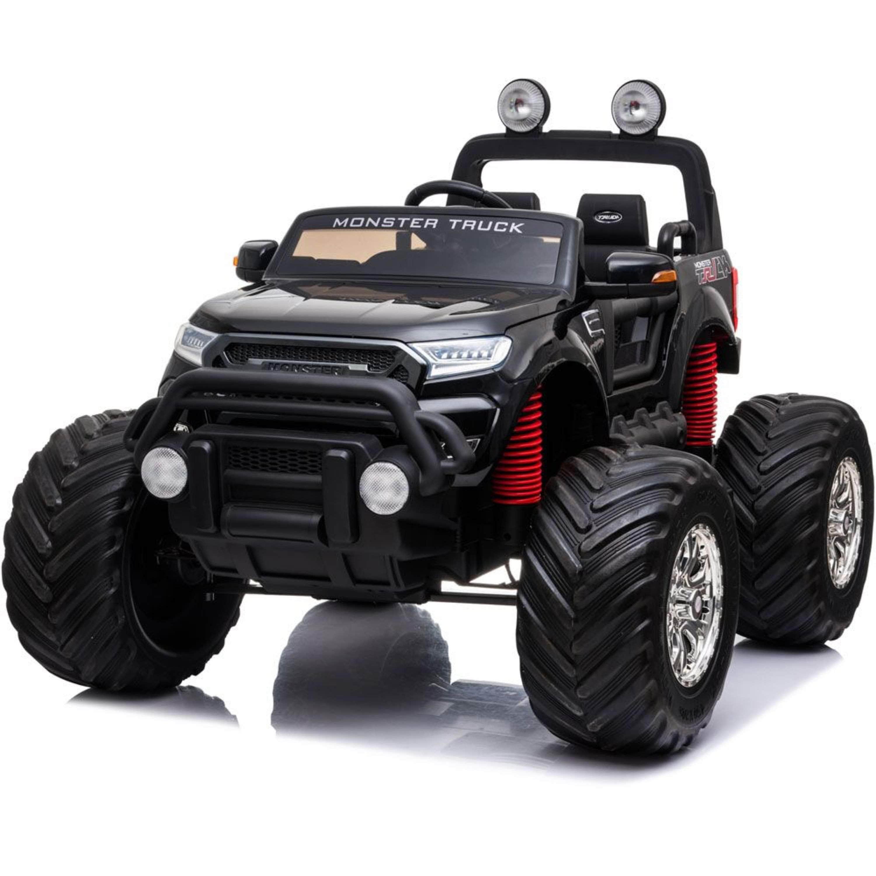 MotoTec Monster Truck 4x4 12v Black (2.4ghz) - Mobility Angel