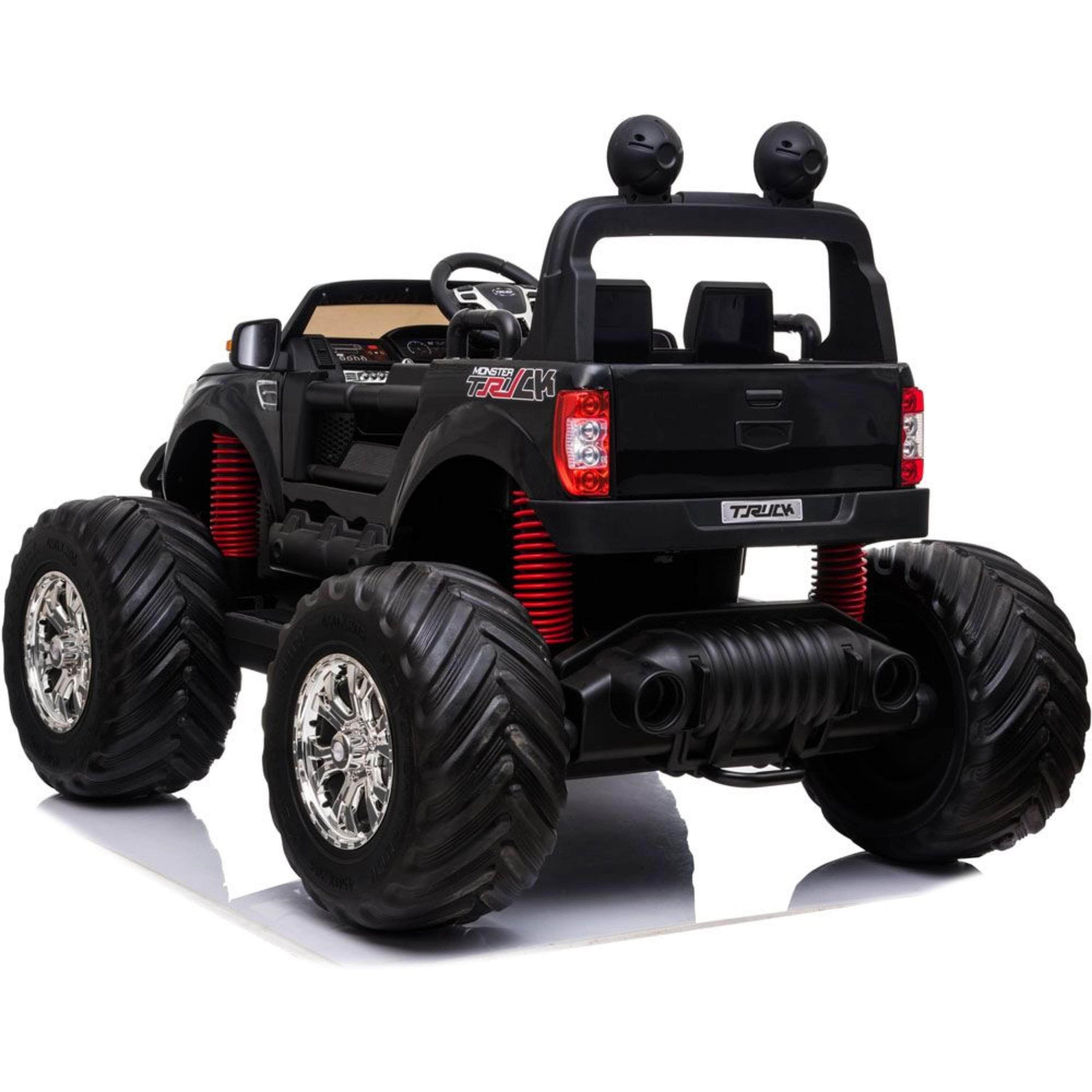 MotoTec Monster Truck 4x4 12v Black (2.4ghz) - Mobility Angel