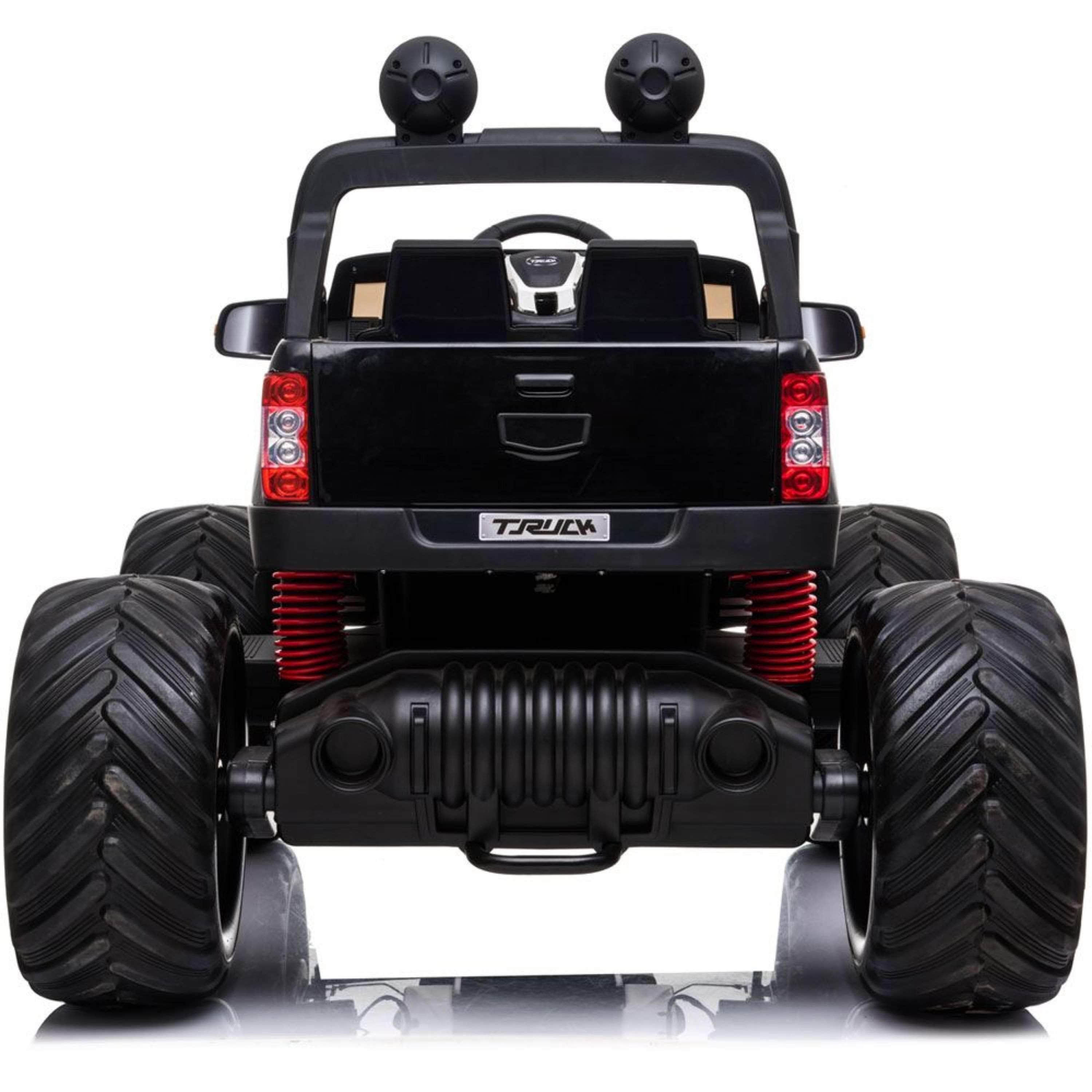 MotoTec Monster Truck 4x4 12v Black (2.4ghz) - Mobility Angel