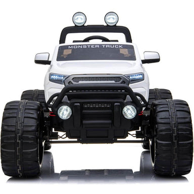 MotoTec Monster Truck 4x4 12v White (2.4ghz) - Mobility Angel