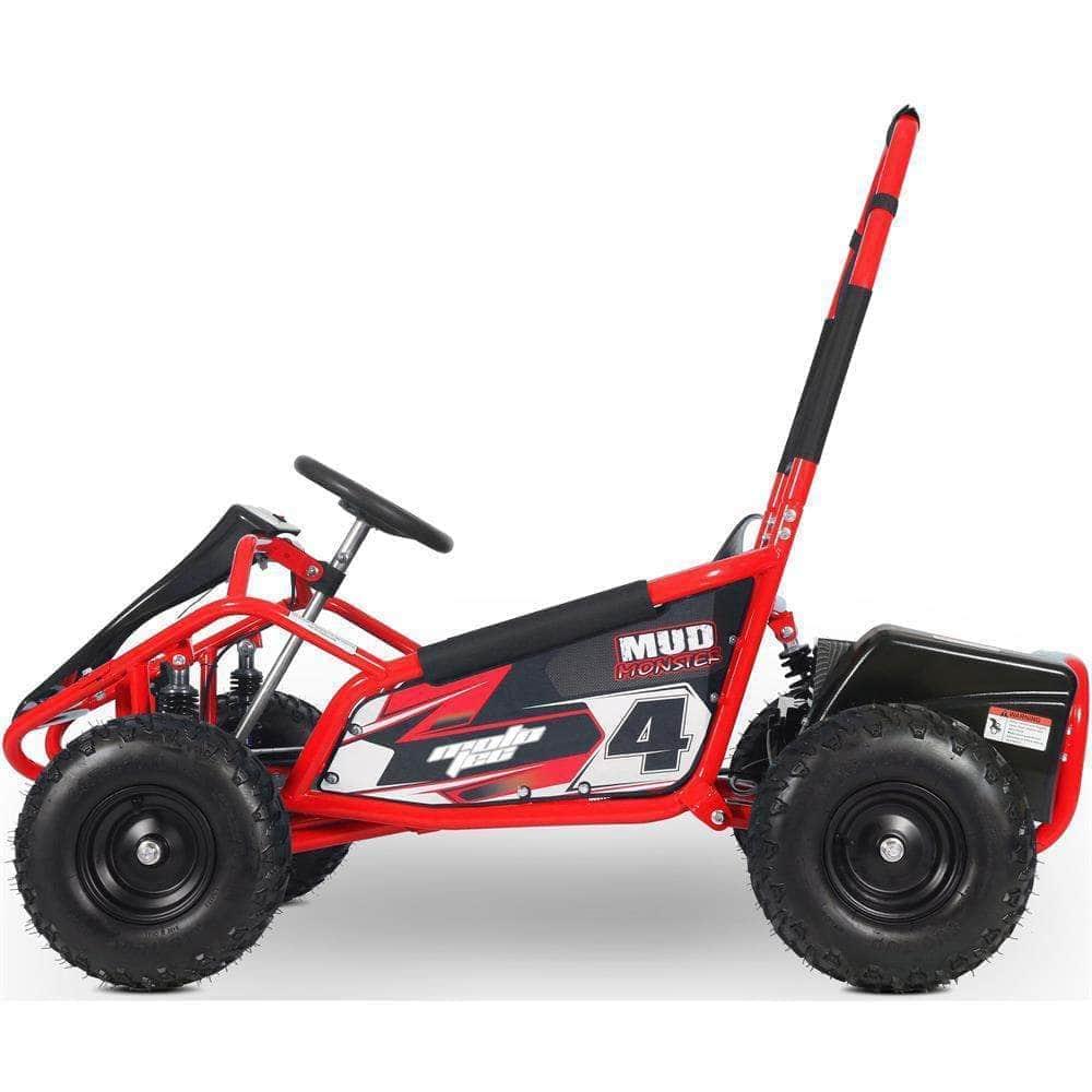MotoTec Mud Monster Kids Electric 48v 1000w Go Kart Full Suspension - Mobility Angel