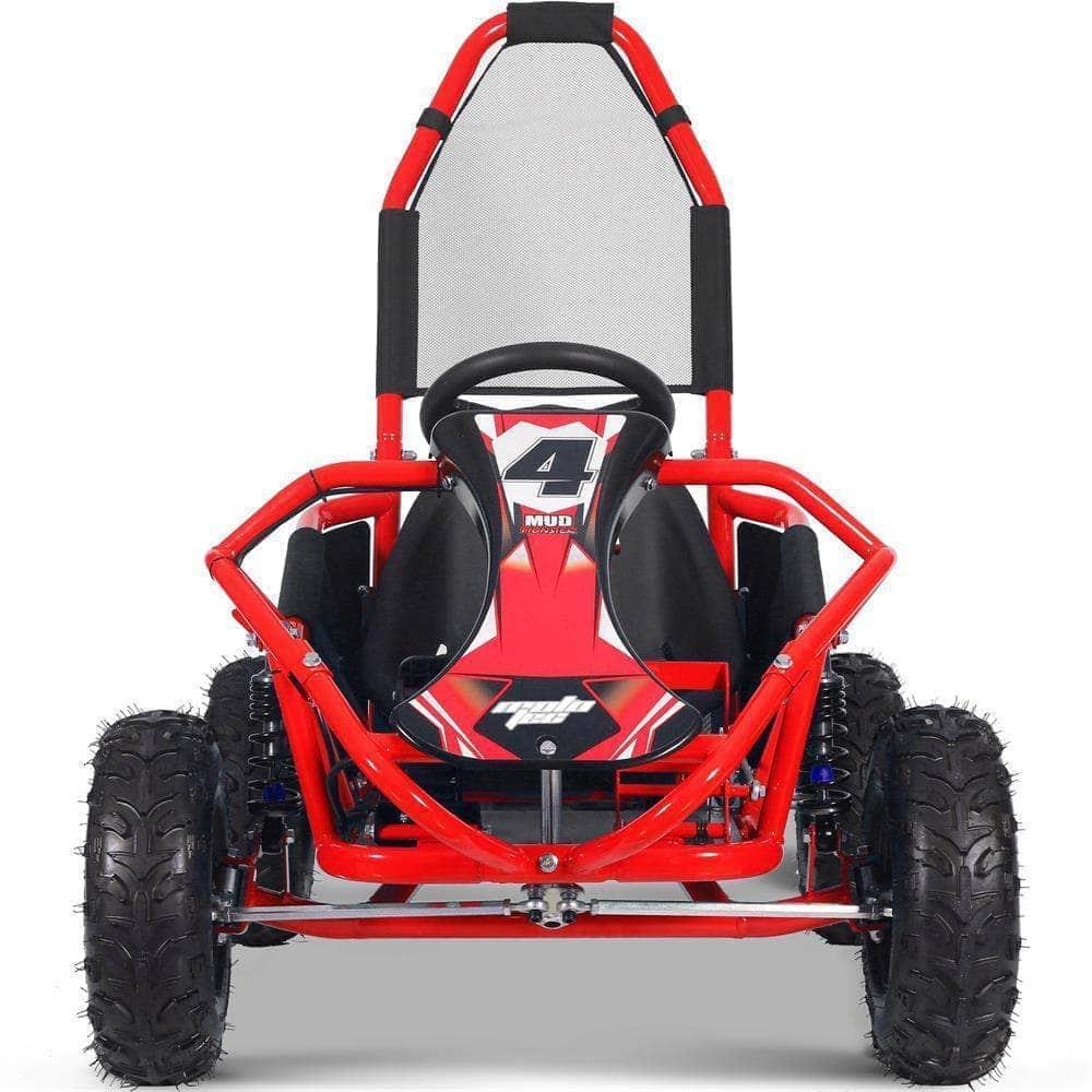 MotoTec Mud Monster Kids Electric 48v 1000w Go Kart Full Suspension - Mobility Angel