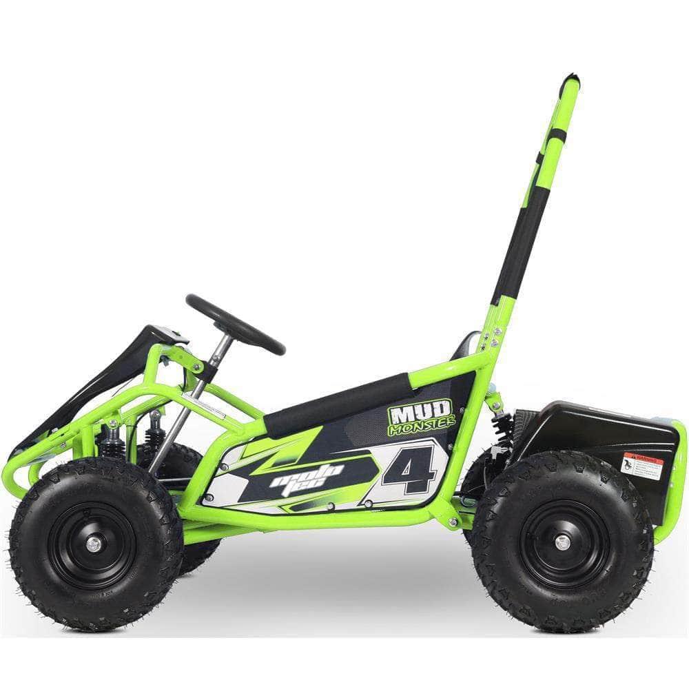 MotoTec Mud Monster Kids Electric 48v 1000w Go Kart Full Suspension - Mobility Angel