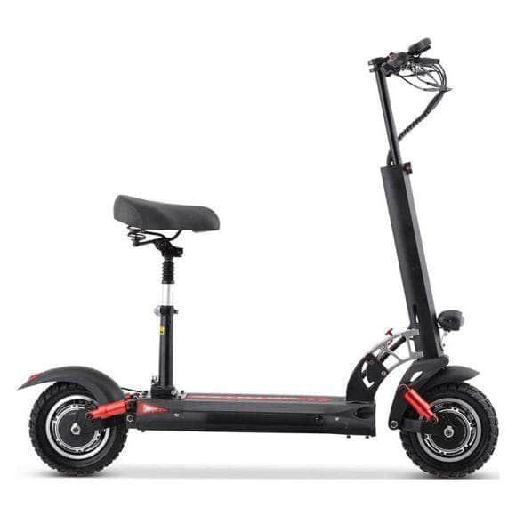 MotoTec Thor 60v 2400w Lithium Electric Scooter Black - Mobility Angel