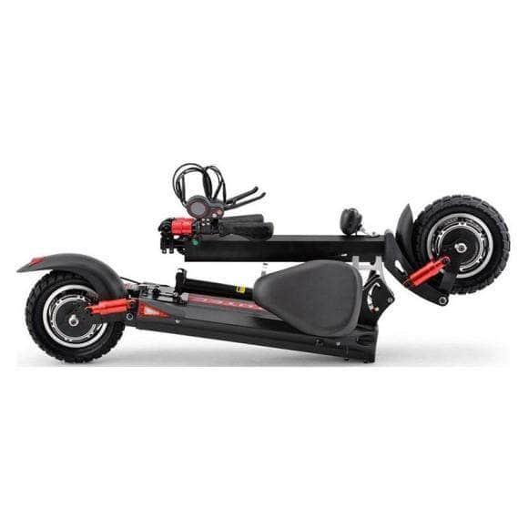 MotoTec Thor 60v 2400w Lithium Electric Scooter Black - Mobility Angel